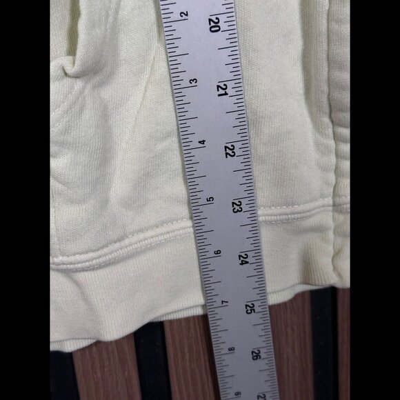 Freecity Cream Hoodie with Black and Blue Accents - Picture 4 of 8